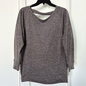 Club Monaco Dolman Sleeved Sweatshirt with Vented Back